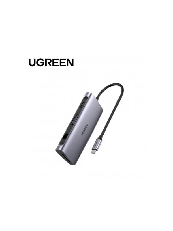 Kabell Karikimi Ugreen TYPE C Multifunctional Adapter, GRAY