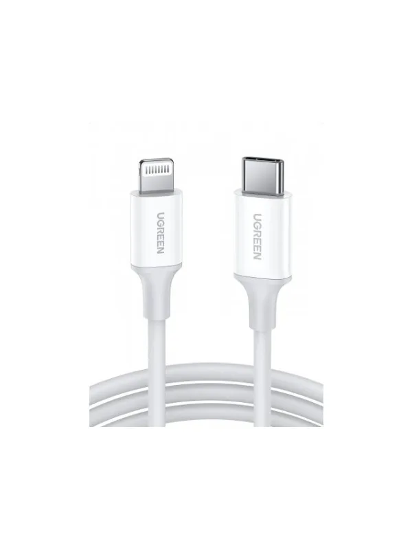 Kabell Karikimi Ugreen USB-C TO Lightning, WHITE