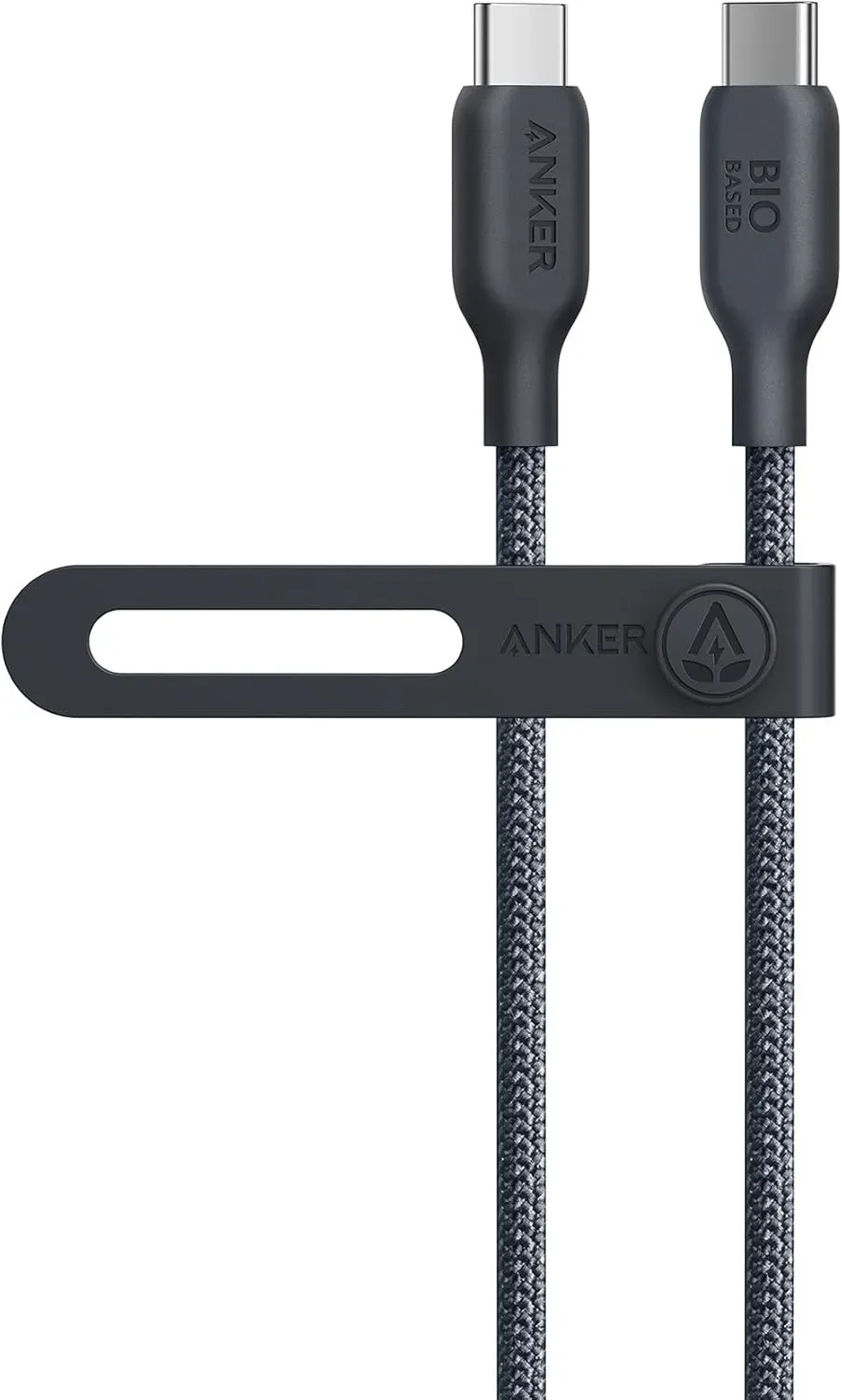 Kabl Anker USB-A na USB-C 3ft pleteno crni