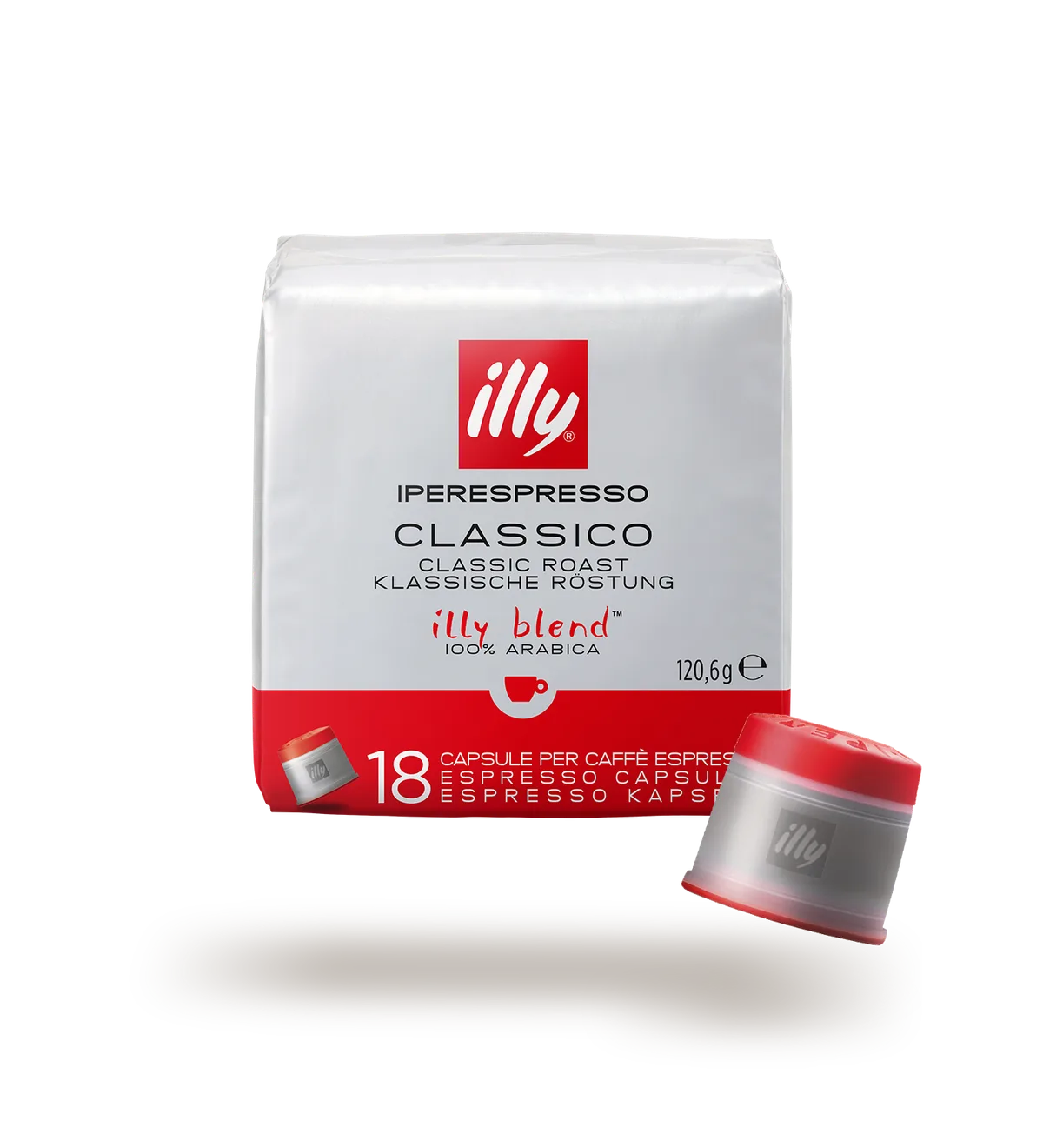 Kapsula Kafe Illy Classico Iperespresso 18 Copë 100% Arabica