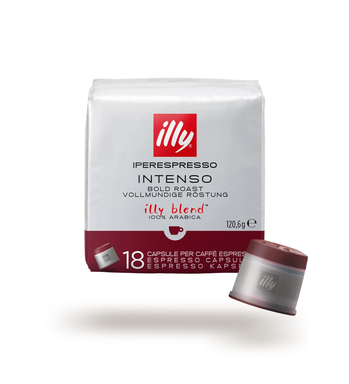 Kapsula Kafe Illy Intenso Iperespresso 18 Copë 100% Arabica
