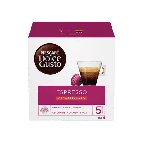 Kapsule Nescafe DolceGusto DECCAFEINATO