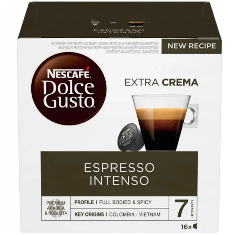 Kapsule Nescaffe DOLCE GUSTO Intenso 16