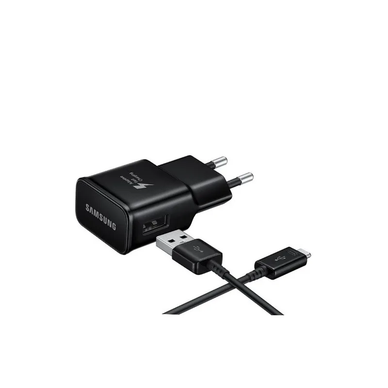 Karikues Samsung 15W+Kabell TYPE-C EP-TA20EBECGWW