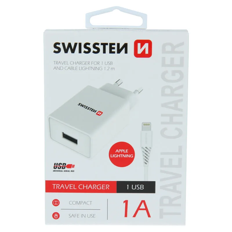Karikues Swissten 1A+Kabell LIGHT White