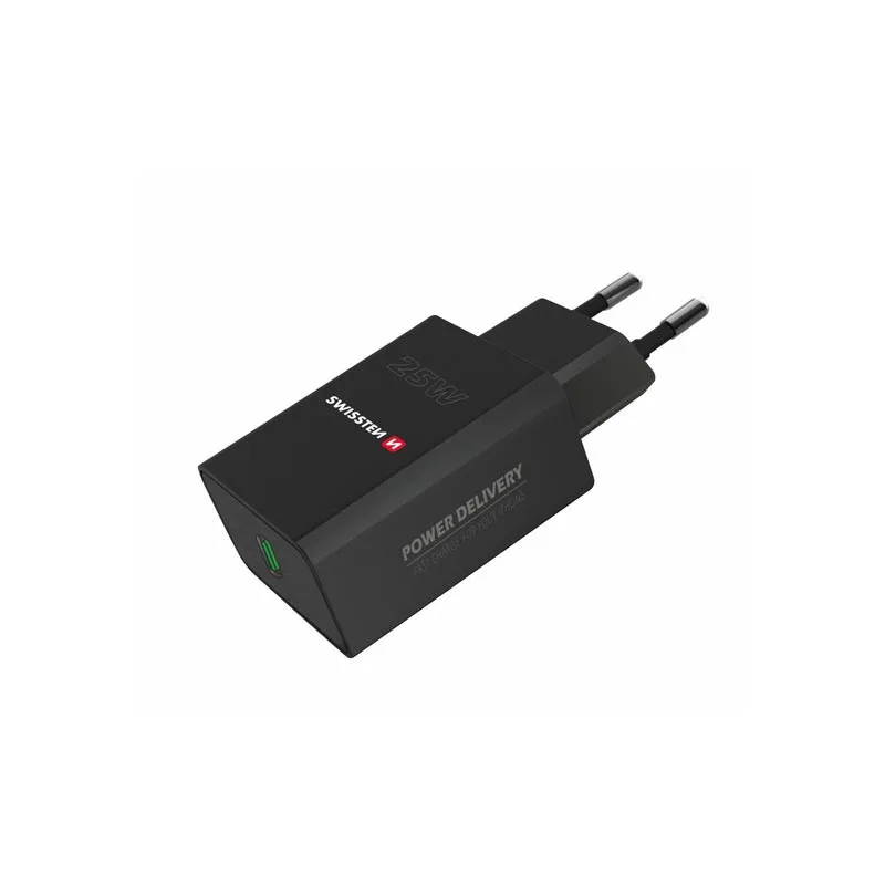 Karikues Swissten USB-C 25W BLACK