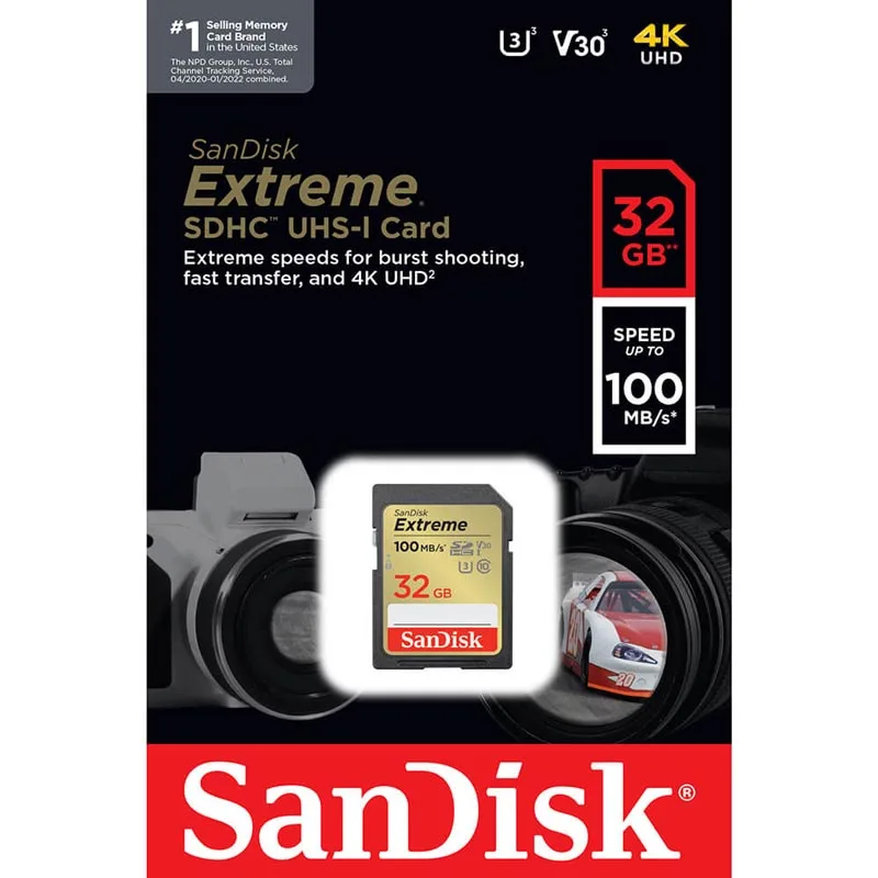 KARTE Memorie Sandisk Extreme Sdsdxvt-032G-GNCIN