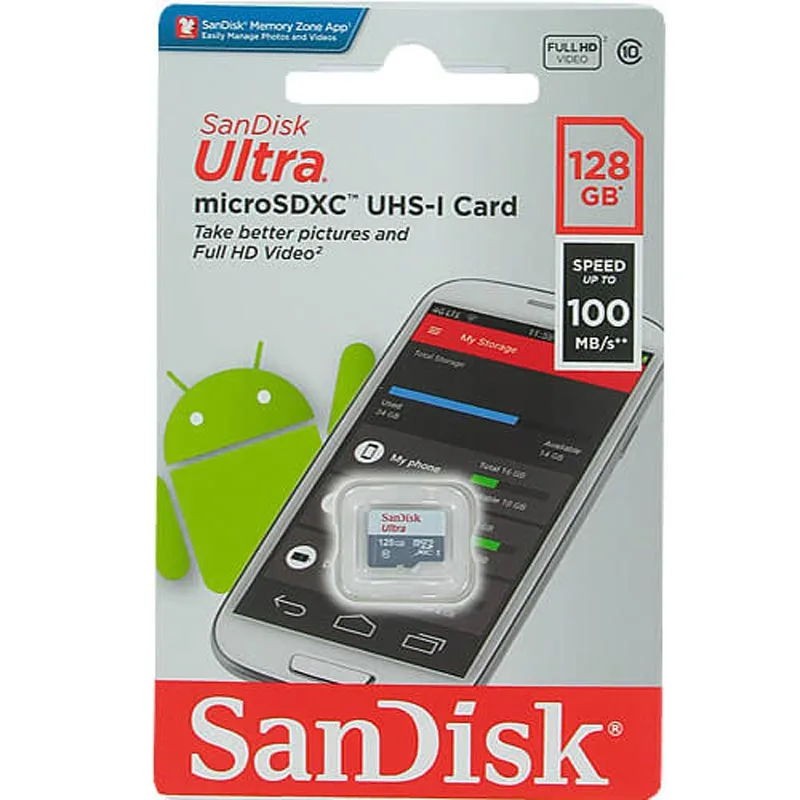 KARTE Memorie Sandisk Sdsqunr-128G-GN6MN