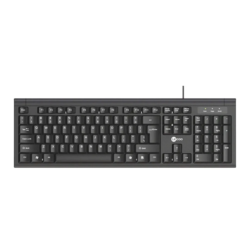 Keyboard Lenovo LECOO KB 101 WIRED - R&R Computer Services