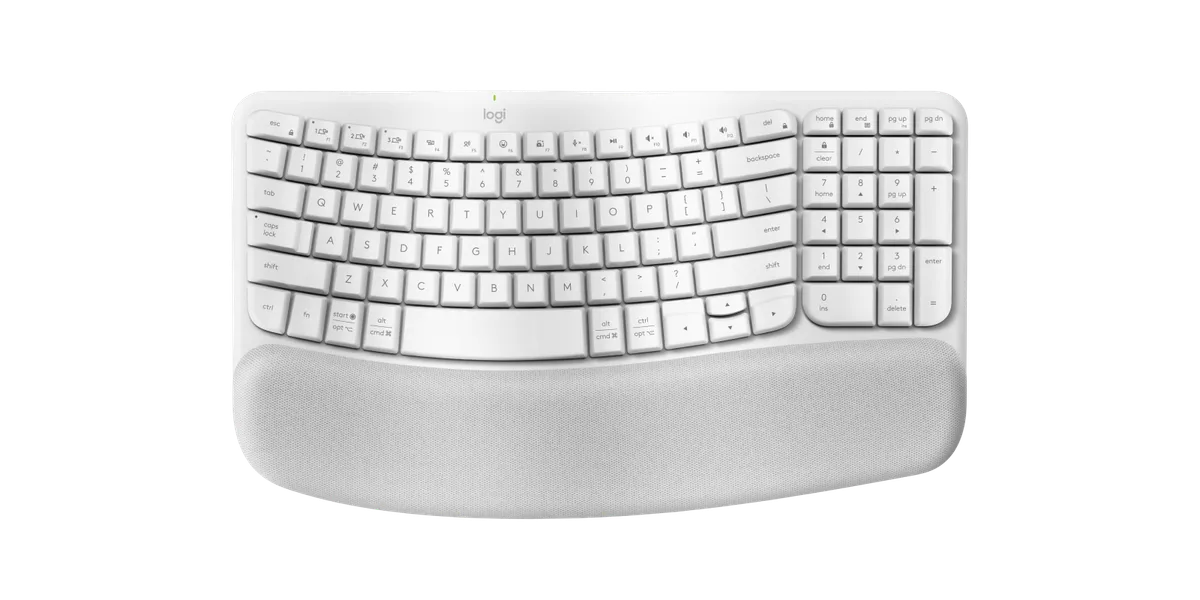 Keyboard Logitech WAVE KEYS ERGO - R&R Computer Services