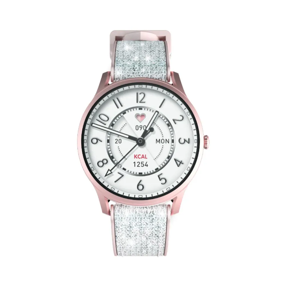 Kieslect Lady Calling Watch Lora Pink