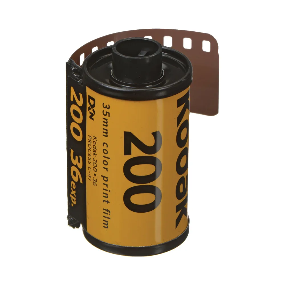 Kodak GOLD 200 Color Negative Film (35mm Roll Film, 36 Exposures)