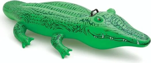 Komardare Intex Krokodil Gonfiabil për Fëmijë 168×86 cm Ride-On me Doreza