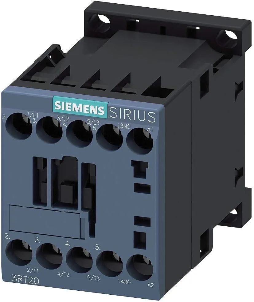 Kontaktor Siemens 3RT2016-1AH01 – 9A, 4kW, 3 pol, 48V AC, 1NO