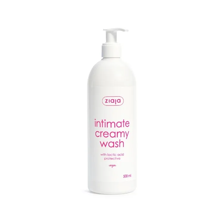 Krem larës Ziaja për zonat intime me acid laktik 500 ml