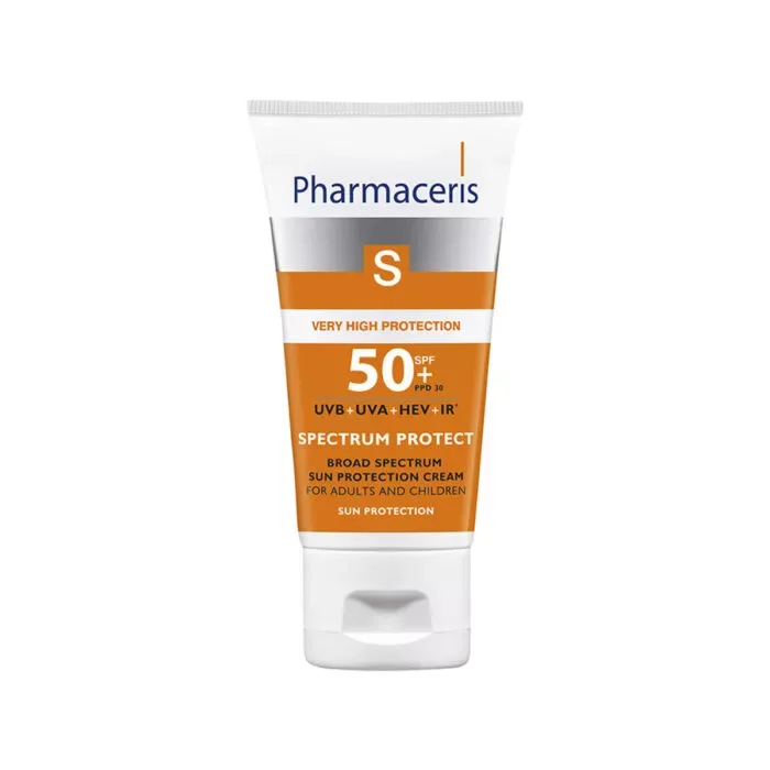 Krem mbrojtës me spektër të gjerë SPF 50+ për gjithë familjen Pharmaceris Broad Spectrum 50 ml