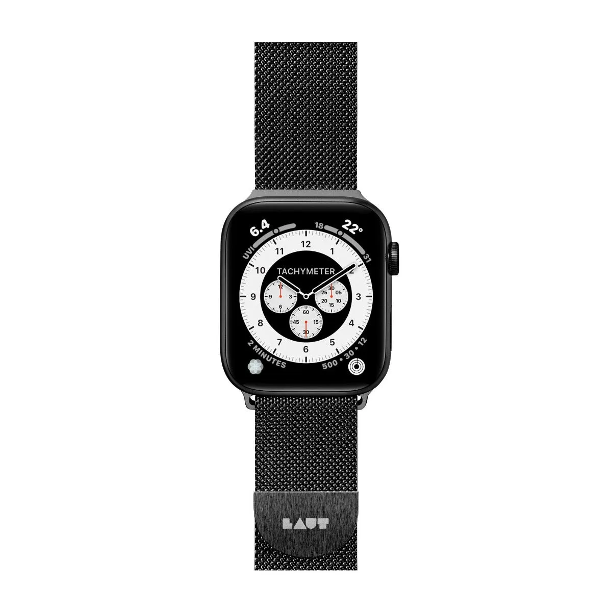 Laut Steel Loop Band for Apple Watch 42/44mm – Black