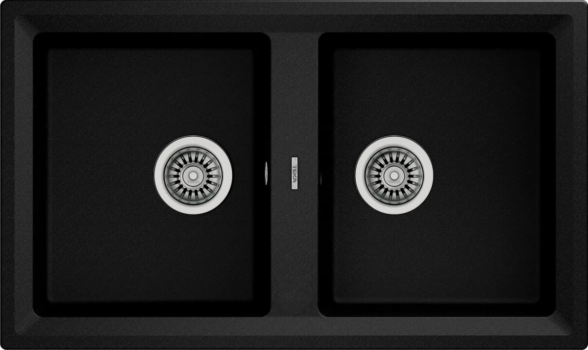 Lavapjate Graniti TEKA STONE 90 B-TG 2B Metallic Black