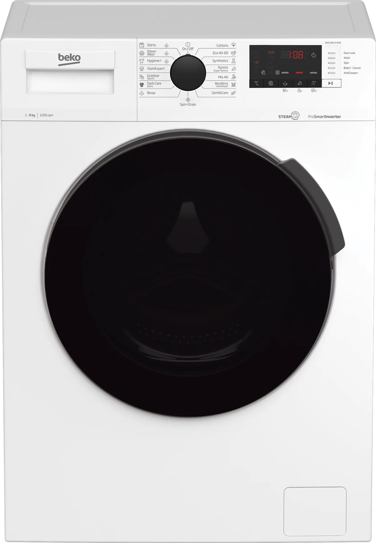 Lavatrice Beko WUE 8622B XCW 8 KG 1200 rpm A