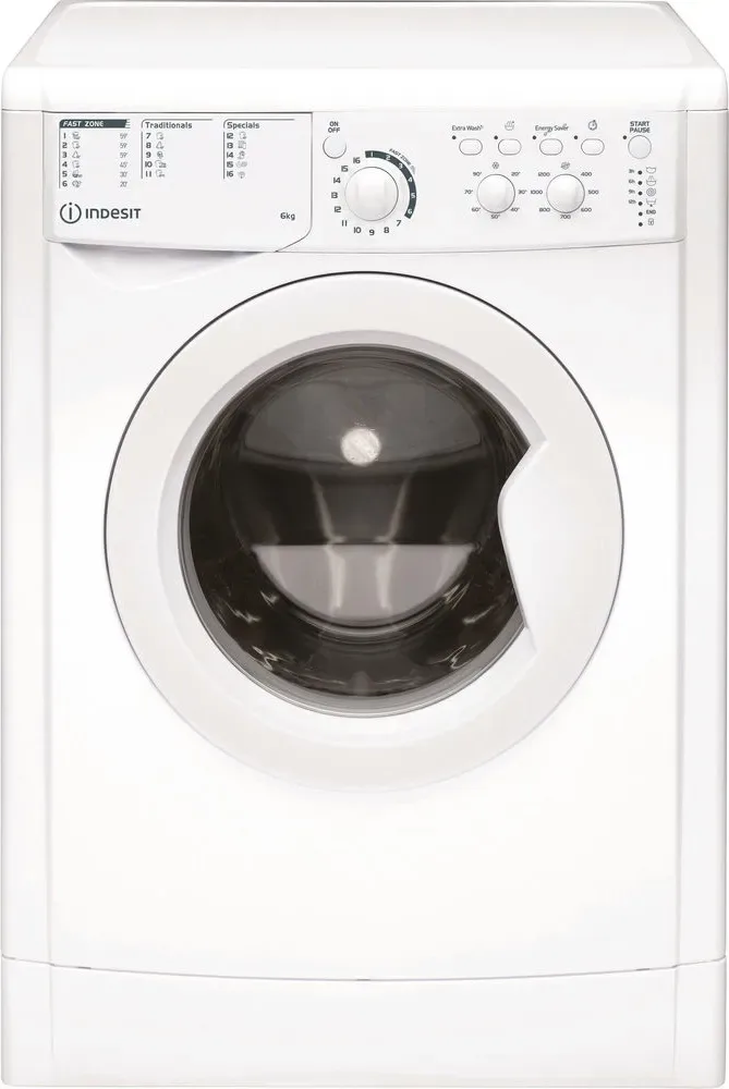 Lavatrice Indesit EWSC 6125 W EU 619770 6 KG 1200 rpm A+