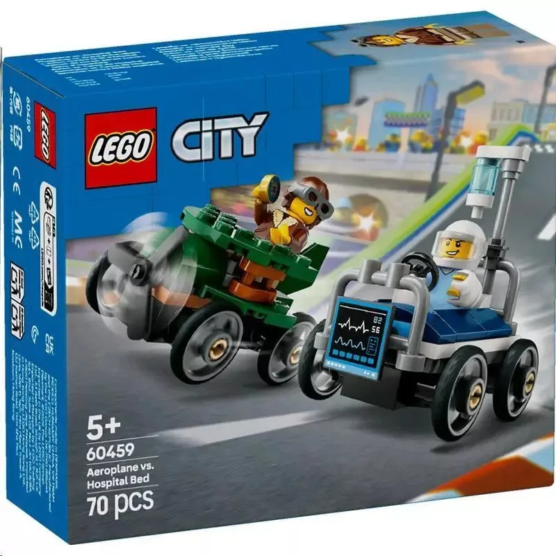 LEGO CITY Airplane VS. Hospital 60459