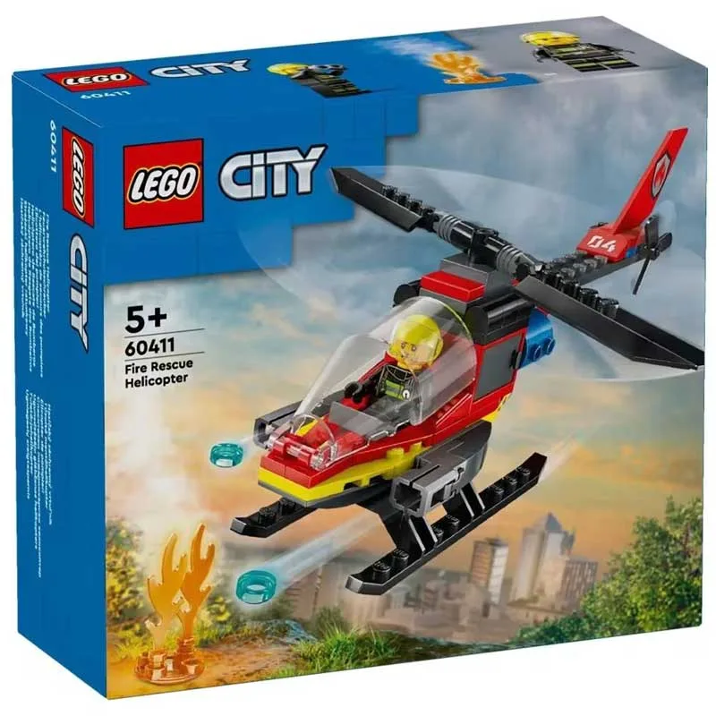 LEGO CITY FIRE Rescue Helicopter 60411