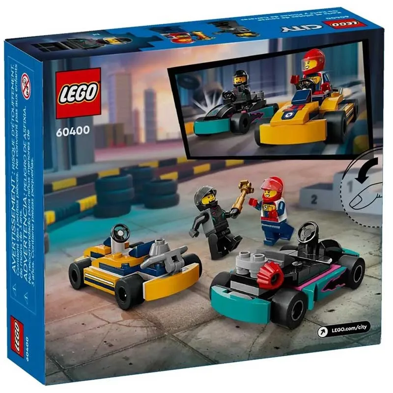 LEGO CITY GO-KARTS AND RACE Drivers 60400