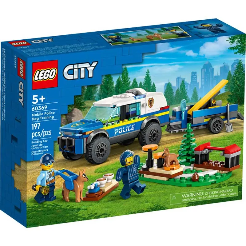LEGO CITY Mobile Police DOG Training 60369