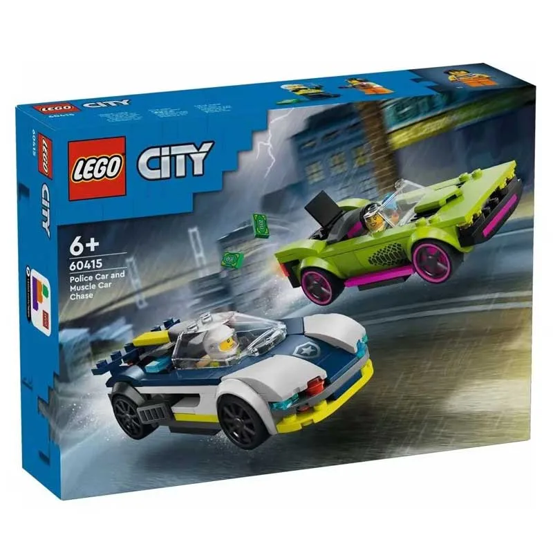 LEGO CITY Police CAR AND CAR CHASE 60415