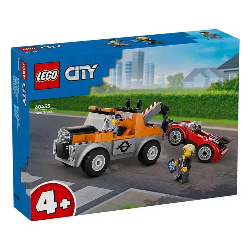 LEGO CITY TOW TRUCK AND Sports CAR Repair 60435