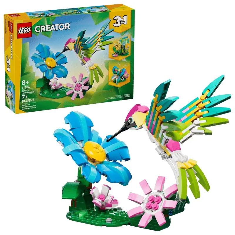 LEGO Creator Animals Colorful Hummingbird 31384