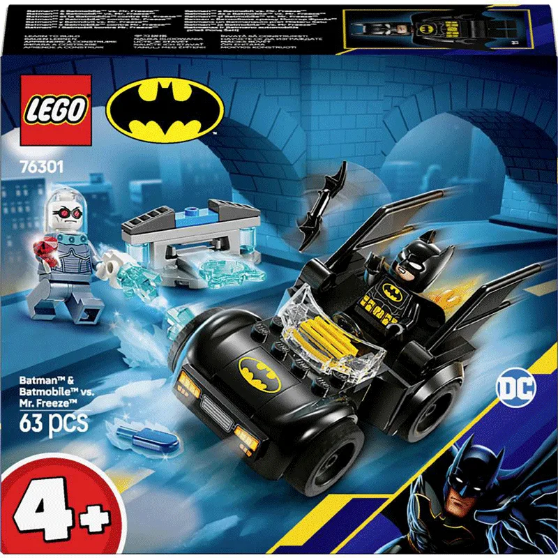 Lego DC Comics Batman & Batmobile vs. Mr. Freeze S