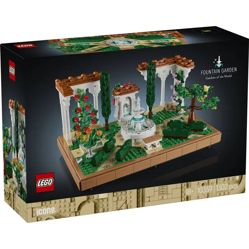 LEGO ICONS Fountain Garden 10359