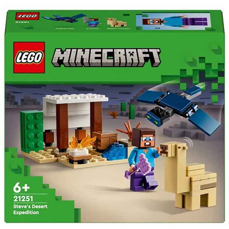 LEGO Minecraft STEVE'S Desert Expedition 21251
