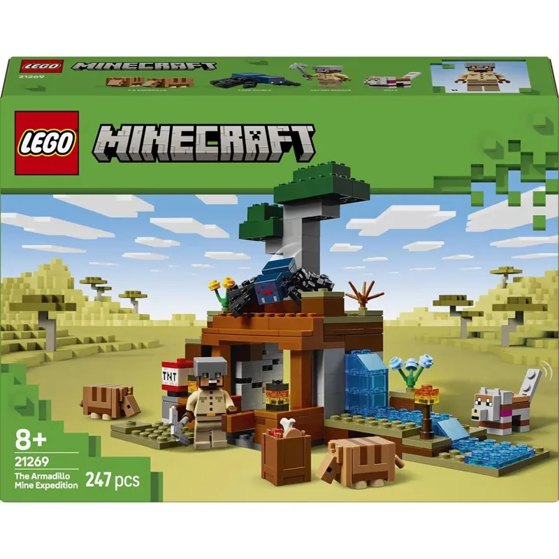 LEGO Minecraft THE Armadillo MINE Expedition 21269