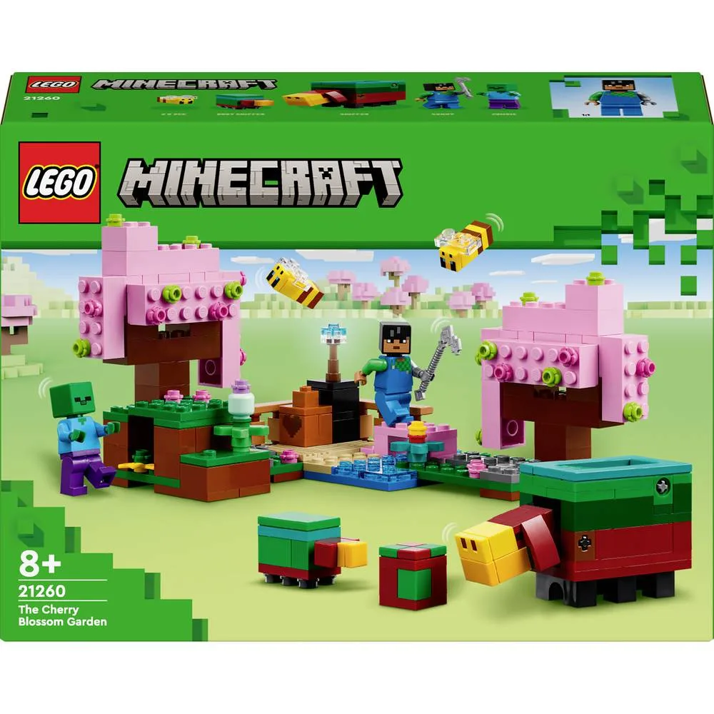 Lego Minecraft The Cherry Blossom Garden 21260