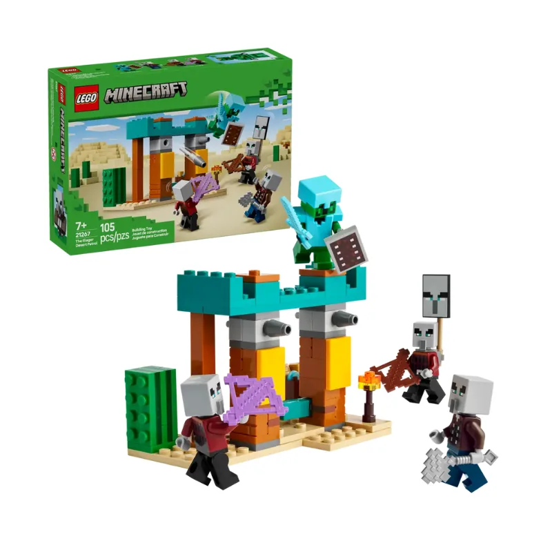LEGO Minecraft THE Illager Desert Patrol 21267