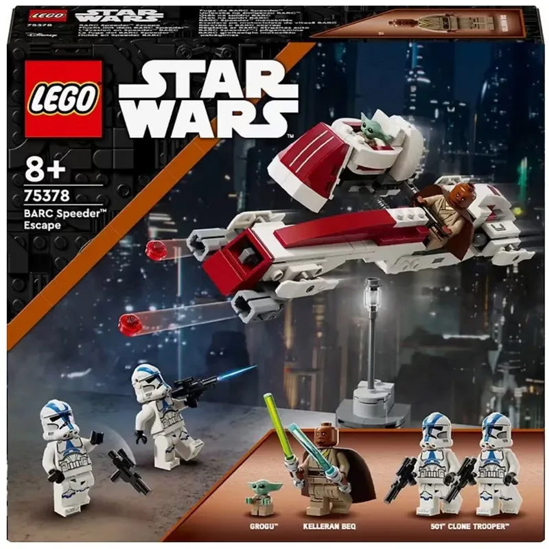 LEGO STAR WARS BARC Speeder Escape 75378