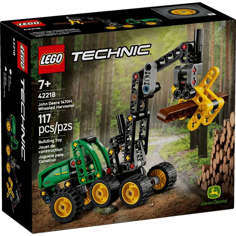 LEGO Technic JOHN DERRE Wheeled Harvester 42218