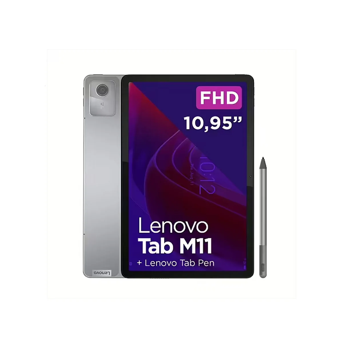 LENOVO TAB M11 WITH TAB PEN Luna Grey,8 GB + 128 GB LG,Se Pen , Lte - R&R Computer Services