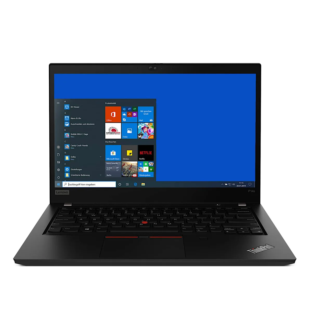 LENOVO THINKPAD P14S GEN2 Ryzen 7 Pro 5850U,16 GB,SSD 512 GB,SCR 14 inch FHD Touch - R&R Computer Services