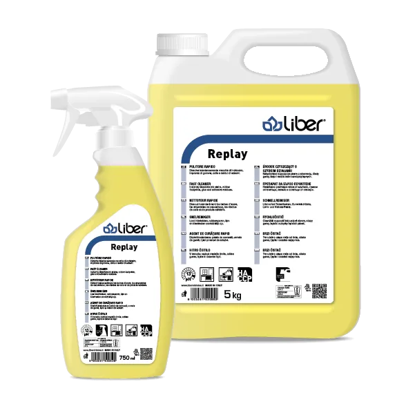 Liber Detergjent per njollat Replay 6x750ml