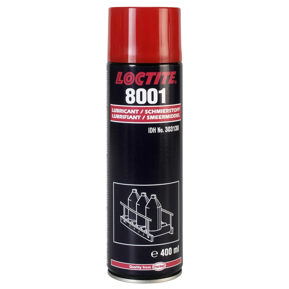 Lubrifikues zinxhiresh LOCTITE LB 8001, 400ml