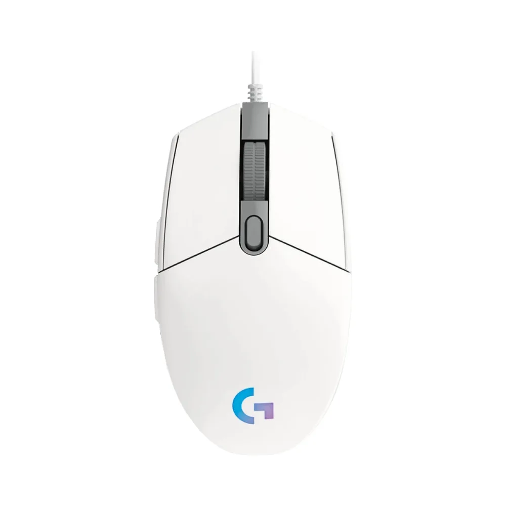 Logitech G102 Lightsync Wired Gaming Mouse White