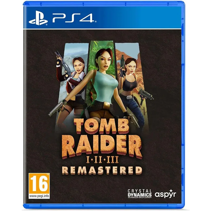 LOJE PS4 Tomb Raider I-III Starring Lara Croft