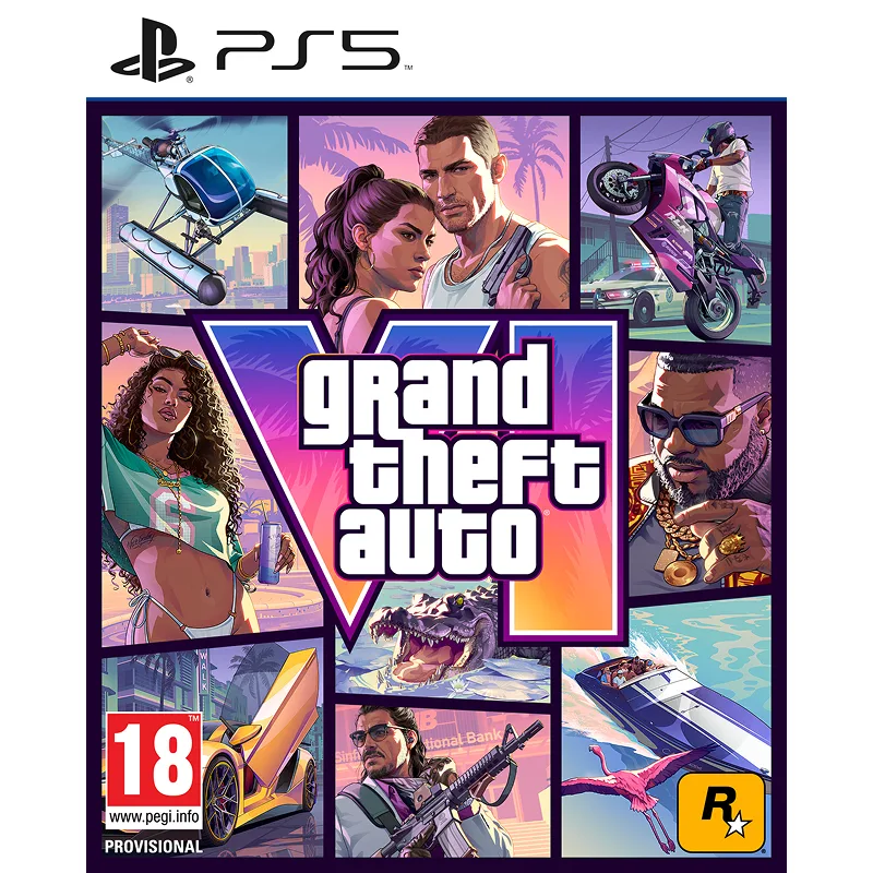 LOJE PS5 GTA 6 GRAND THEFT AUTO VI (CODE IN A BOX)