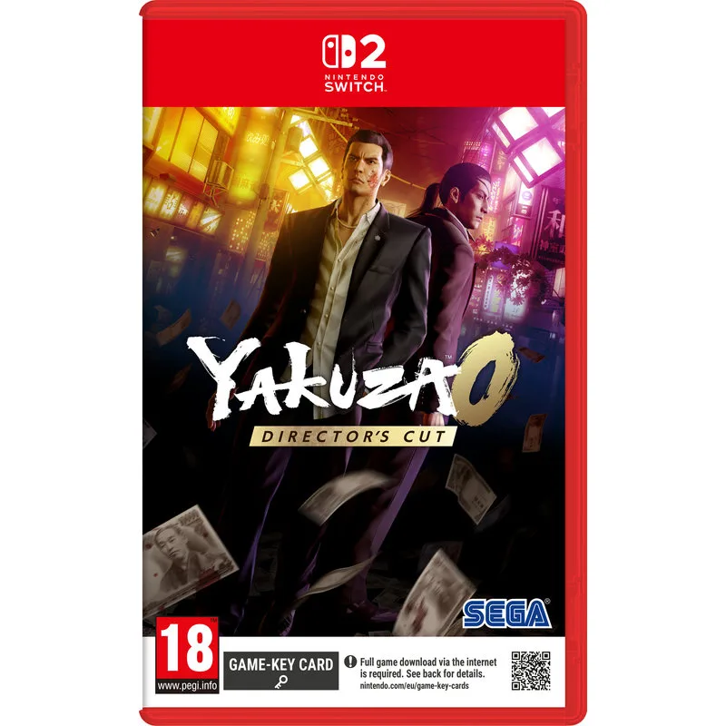 LOJE Switch 2 Yakuza 0 Directors CUT GAME KEY CARD