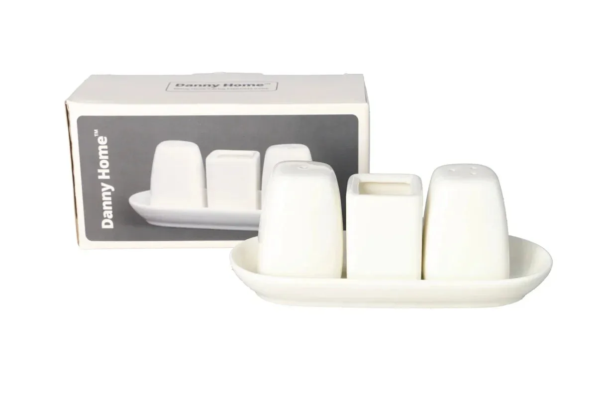 Mbajtese Erezash / 13x4x7cm / Bardhe / Porcelan