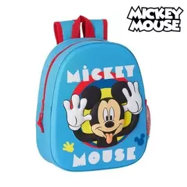 Mickey Mouse Çanta 3D për fëmijë Mickey Mouse blu e çelët
