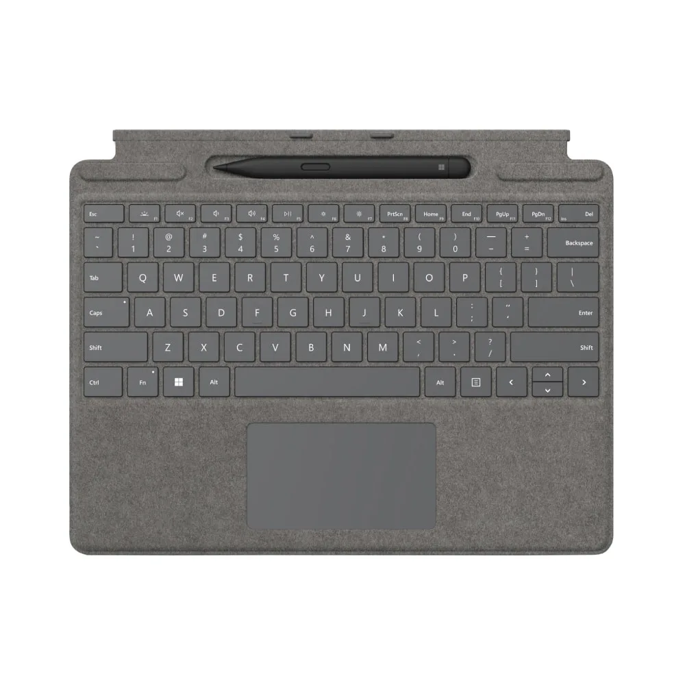 Microsoft Surface Pro Signature Keyboard With Slim Pen 2 Platinum